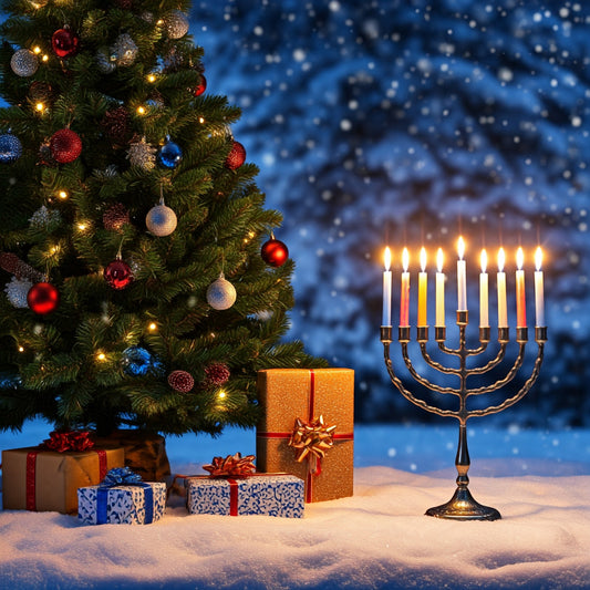 When Stars Align: The Rare Convergence of Christmas and Hanukkah